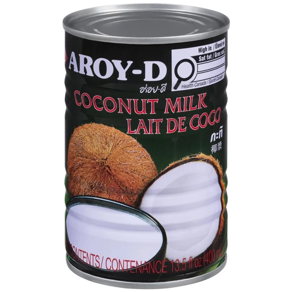 AROY D - COCONUT MILK CAN GREEN 24x400 ML