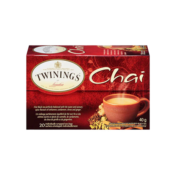 TWININGS - CHAI TEA 6x20 EA