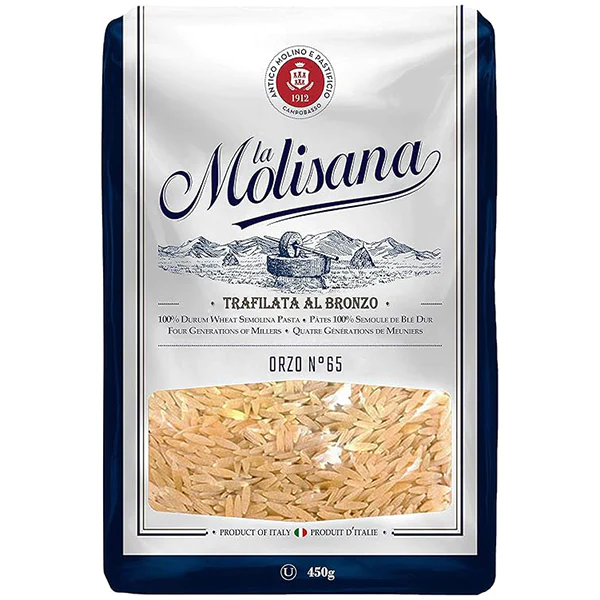 LA MOLISANA - ORZO #65 12x450 GR