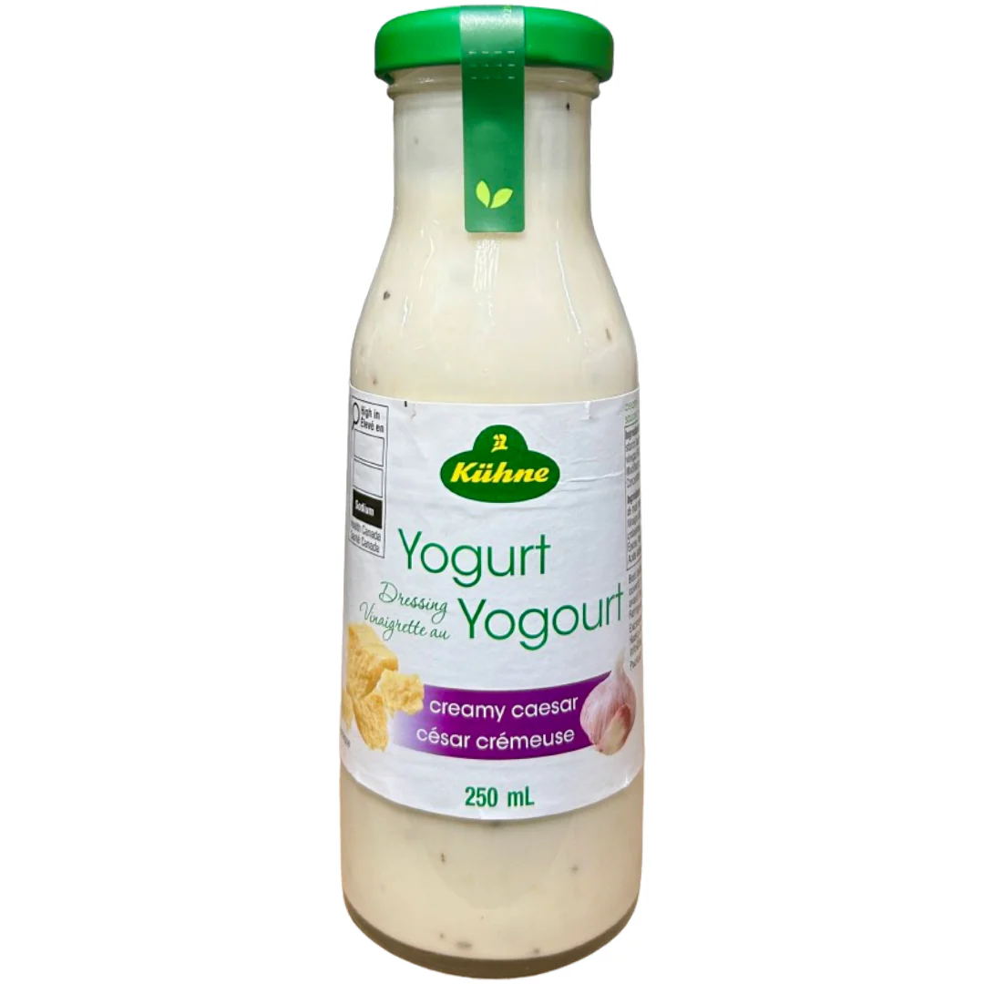 KUHNE - CREAMY CAESAR YOGURT DRESSING 8x250 ML