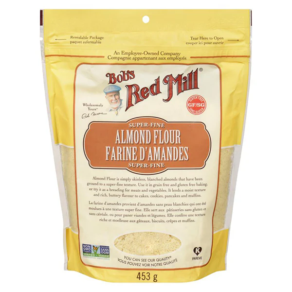 BOBS RED MILL - ALMOND FLOUR BLANCHED 4x453 GR