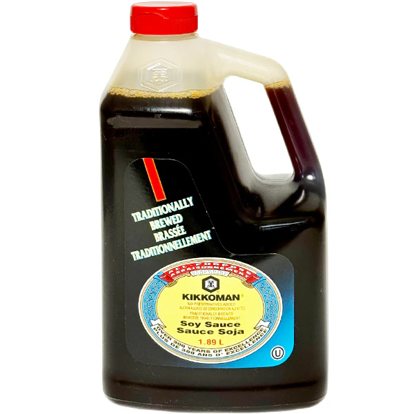 KIKKOMAN - SOY SAUCE 6x1.89 LT