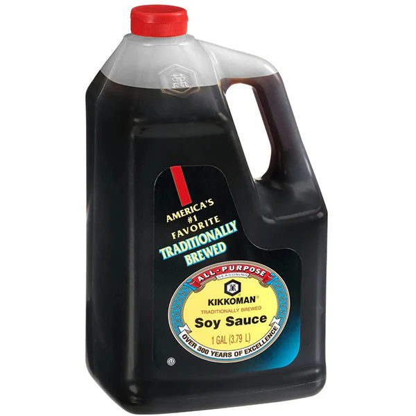 KIKKOMAN - SOYA SAUCE PET 4x3.79 LT