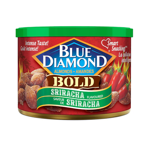 BLUE DIAMOND - ALMONDS SRIRACHA 12x170 GR