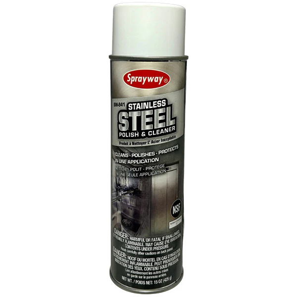JAN MAR - SPRAYWAY STAINLESS STEEL CLEANER 12x425 GR