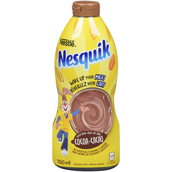 NESTLE - NESQUIK CHOCOLATE SYRUP 12x700 ML
