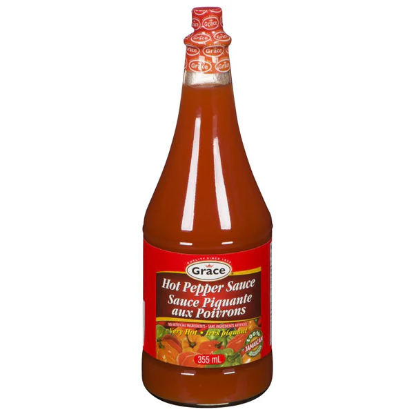 GRACE - HOT PEPPER SAUCE 12x355 ML