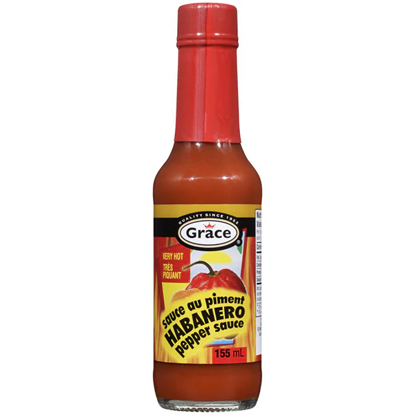 GRACE - HABANERO PEPPER SAUCE 12x167 ML