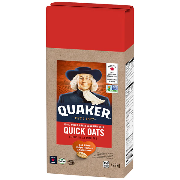 QUAKER - QUACKER QUICK OATS 10x2.25 KG