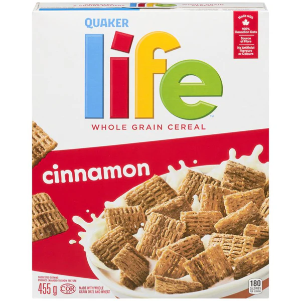 QUAKER - LIFE CINNAMON 12x455 GR