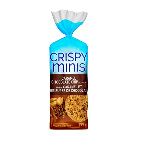 QUAKER - RICE CAKES- CHOCOLATE CHIP 12x199 GR