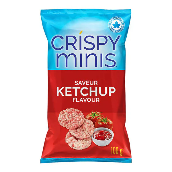 QUAKER - CRISPY MINIS KETCHUP 12x100 GR