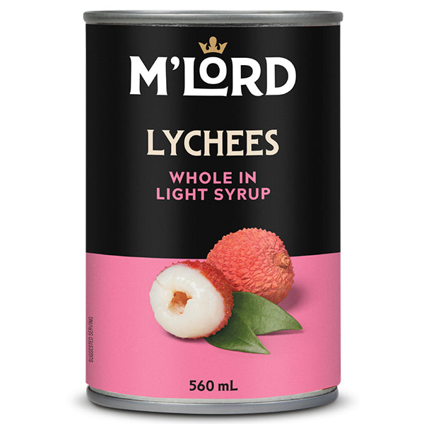 M'LORD - LYCHEE IN SYRUP 12x560 ML