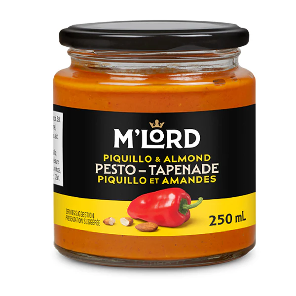 M'LORD - PIQUILLO & ALMOND PESTO TAPENADE 6x250 ML