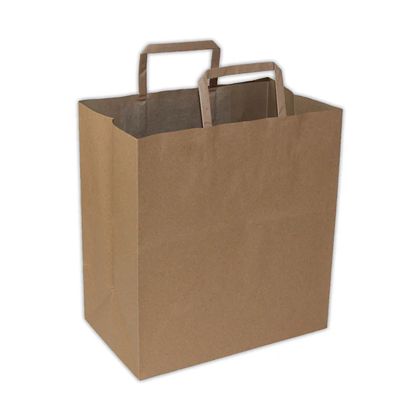 VIRO - KRAFT PAPER HANDLE BAGS 11"x6.75"x12" 250PK