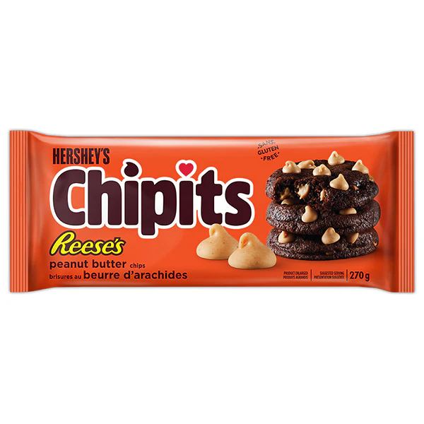 HERSHEY'S - CHIPITS REESE'S PEANUT BUTTER CHIPS 18x270 GR