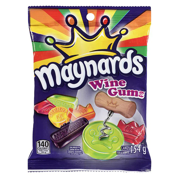 MAYNARDS - WINE GUMS 12x154 GR