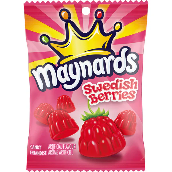 MAYNARDS - SWEDISH BERRIES 12x154 GR