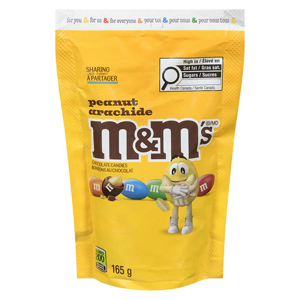 M&M - PEANUT 15x165 GR