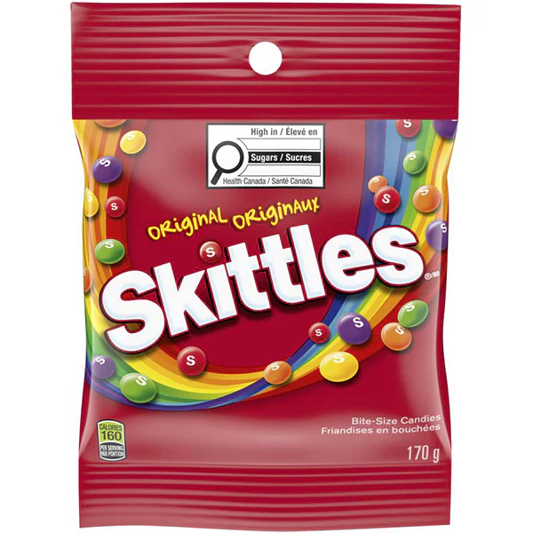 SKITTLES - ORIGINAL 12x170 GR