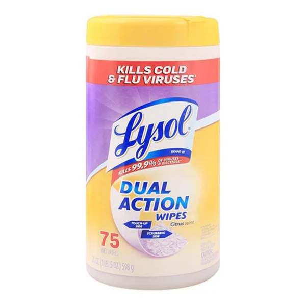 LYSOL - DISINFECTING WIPES CITRUS SCENT 12x35 CT