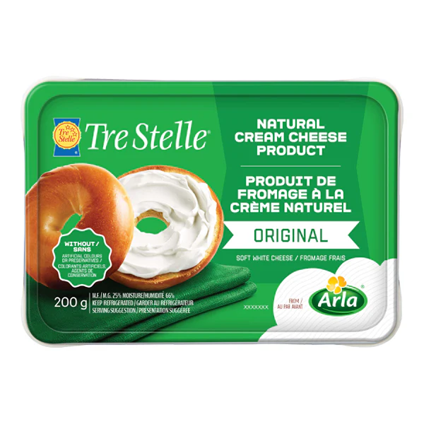 TRE STELLE - CREAM CHEESE ORIGINAL 10x200 GR