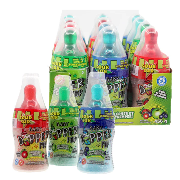 EXCLUSIVE - BABY DIPPER POP SOUR 12x12x38 GR