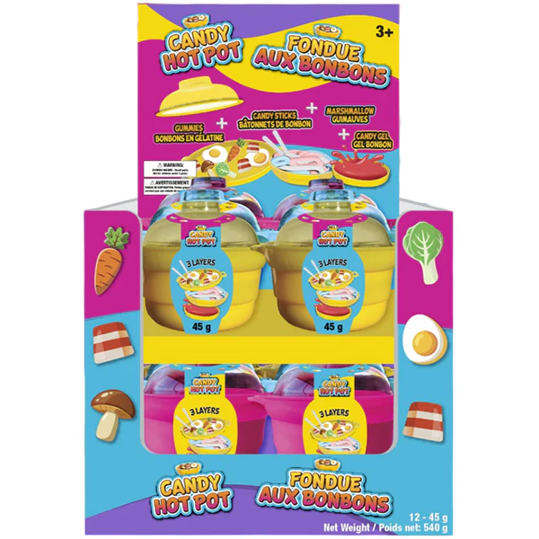EXCLUSIVE - CANDY HOT POT 12x12x45 GR