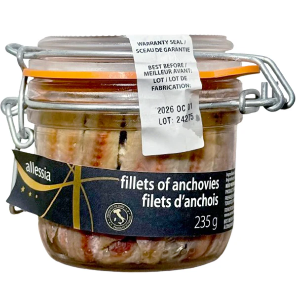 ALLESSIA - ANCHOVY FILLETS HR 16x235 GR