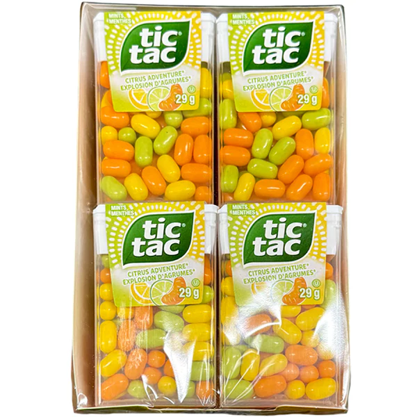 TIC TAC - CITRUS ADVENTURE 24x12x29GR