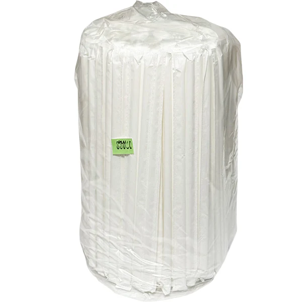 STONE - 9in JUMBO WRAPPED STRAWS 12x300 EA