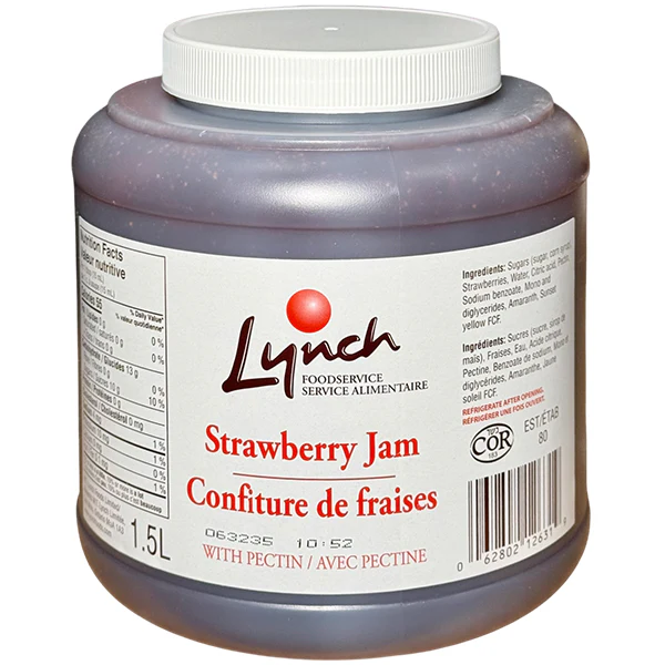 LYNCH - STRAWBERRY JAM 6x1.5 LT