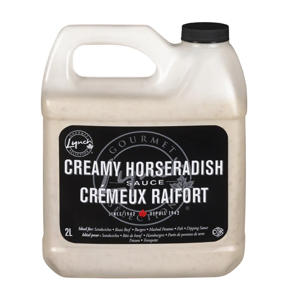 W.T. LYNCH - CREAMY HORSERADISH SAUCE 2x2 LT