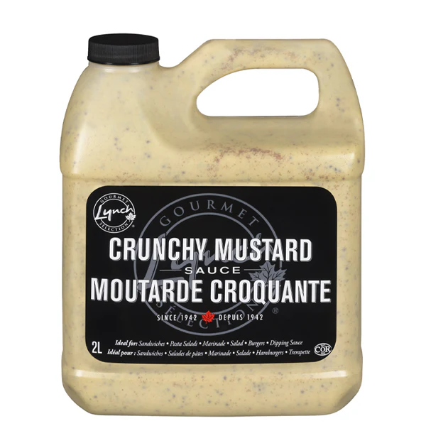 W.T. LYNCH - CRUNCHY MUSTARD 2x2 LT