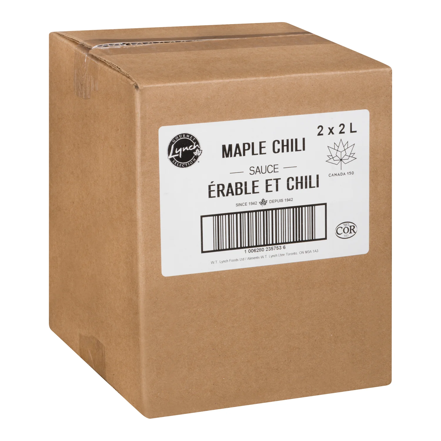 W.T. LYNCH - WT MAPLE CHILI SAUCE 2x2 LT