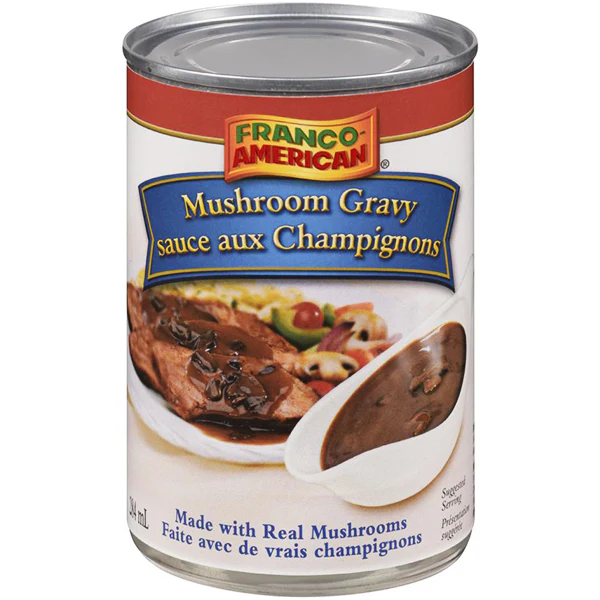 FRANCO AMERICAN - MUSHRM GRAVY 24x284 ML