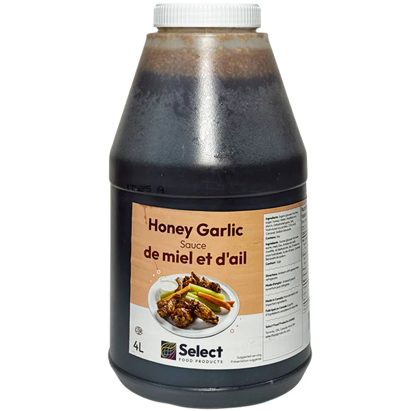 SELECT - HONEY GARLIC SAUCE 2x4 LT