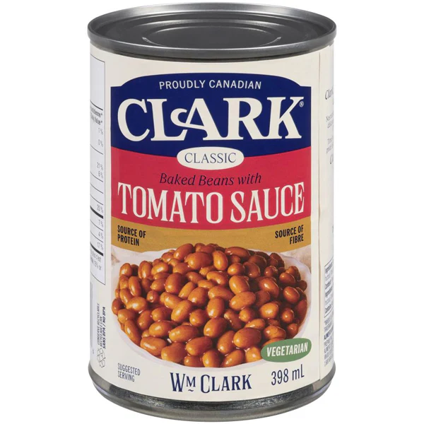 CLARK - BEANS TOMATO SAUCE 24x398 ML