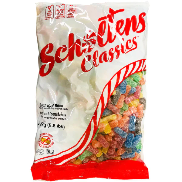 SCHOLTENS - SOUR BOBCATS (BUD BITES) 4x2.5 KG