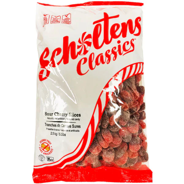 SCHOLTENS - SOUR CHERRY SLICES 4x2.5 KG