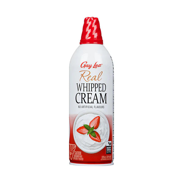 GAY LEA - AEROSOL WHIP CREAM 12x225 GR