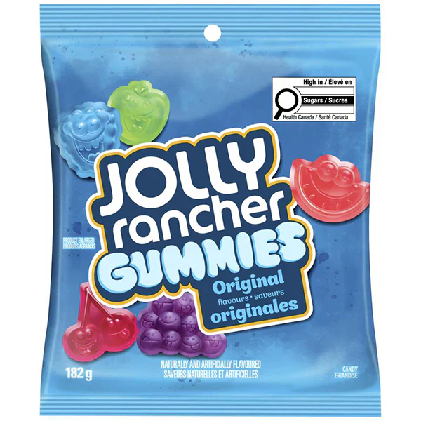 JOLLY RANCHER - GUMMIES ORIGINAL 10x182 GR