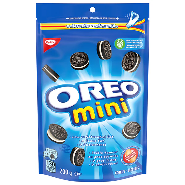 CHRISTIE - MINI OREO COOKIES 12x200 GR