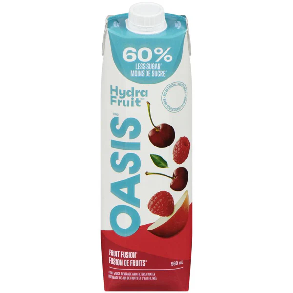 OASIS - HYDRAFRUIT FRUIT FUSION 12x960 ML