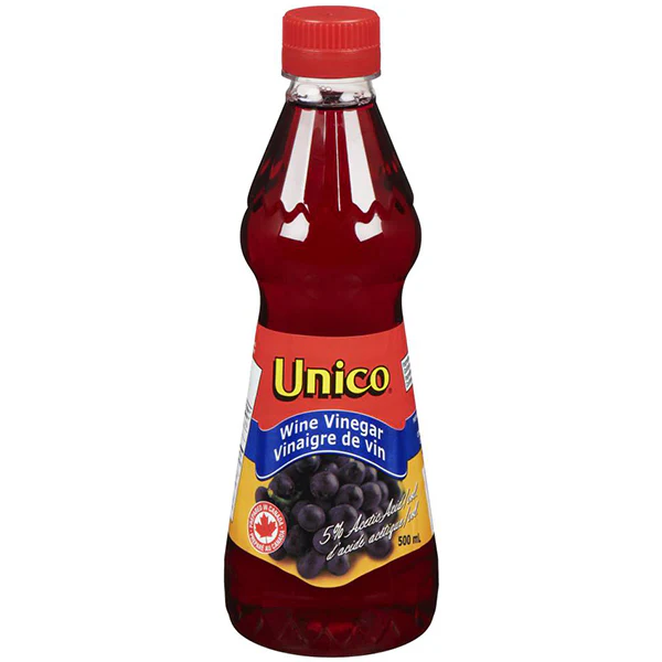 UNICO - RED WINE VINEGAR 12x500ML