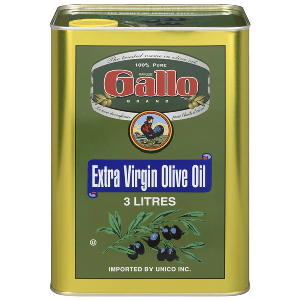 GALLO - EXTRA VIRGIN OLIVE OIL 6x3 LT