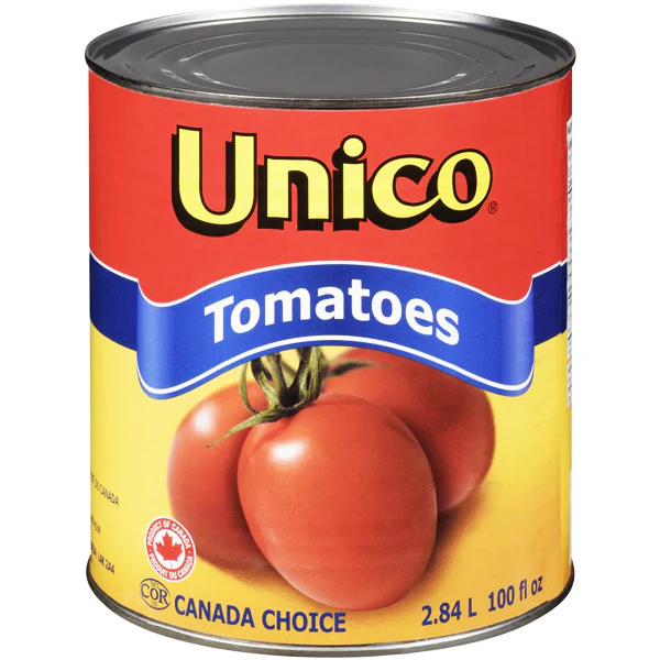 UNICO - PLUM TOMATOES 6x100 OZ