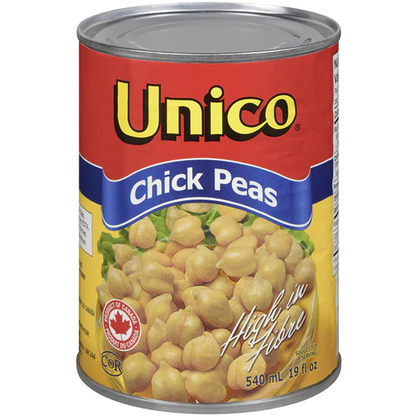 UNICO - CHICK PEAS 24x540 ML