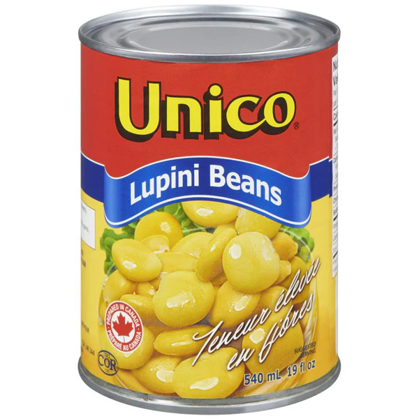 UNICO - LUPINI BEANS 24x540 ML