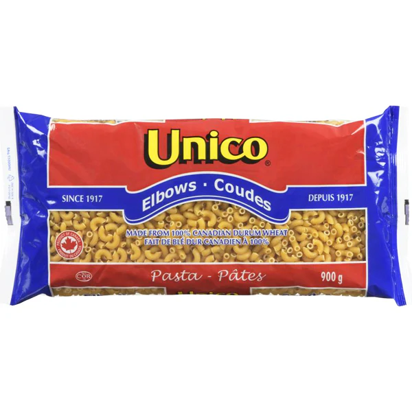 UNICO - ELBOW MACARONI 12X900GR